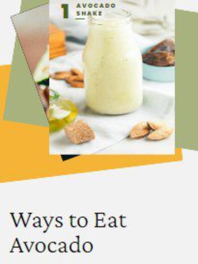 How to eat Avocado – Recipes