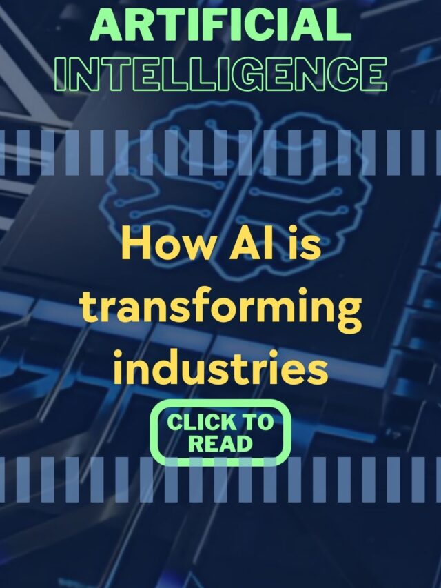 How AI is transforming industries